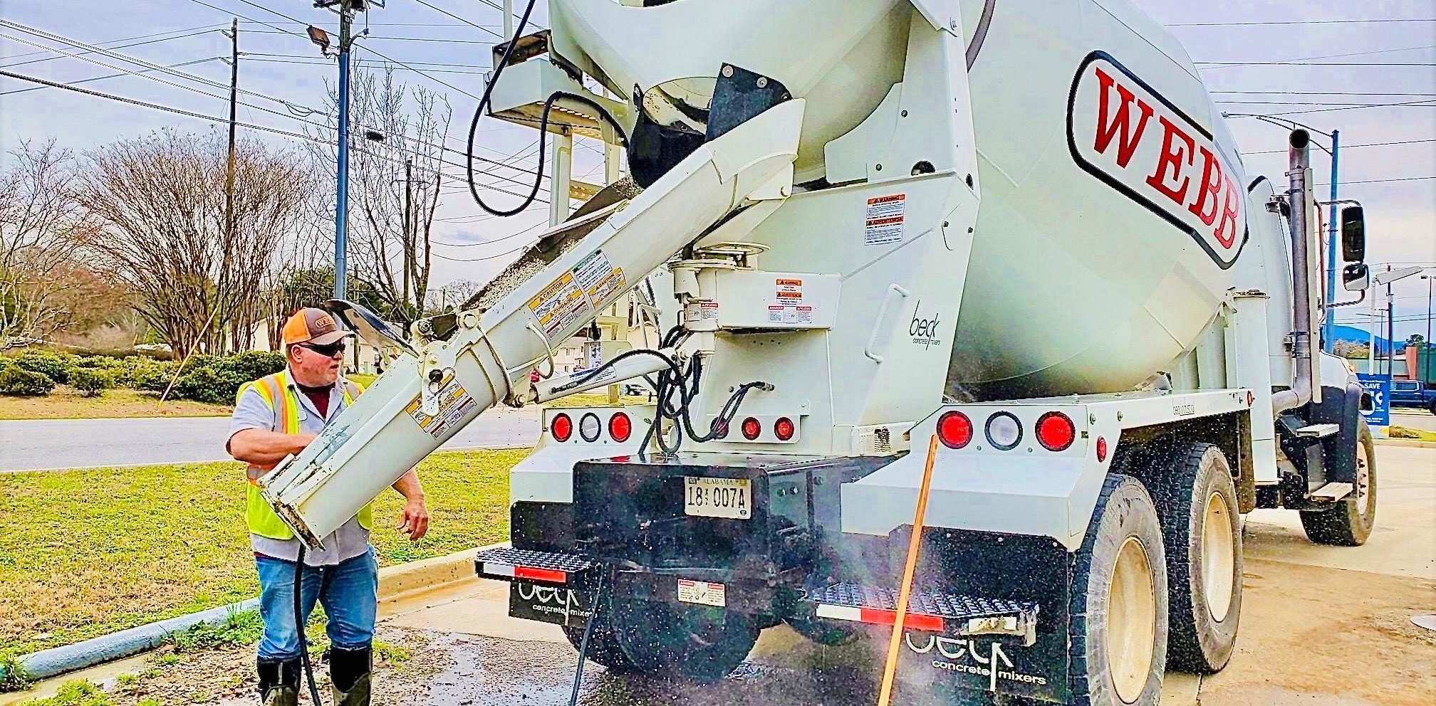 wash out of truck Alabama Concrete Industries Association